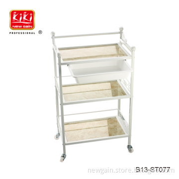 Metal framed hairdressing trolley salon beauty makeup B13-ST077